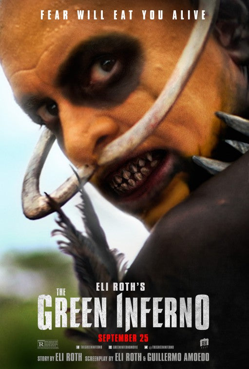 1000 piece jigsaw puzzle for the movie poster: The Green Inferno (2013) ver2