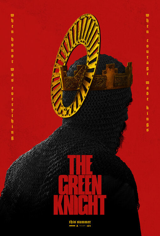 1000 piece jigsaw puzzle for the movie poster: The Green Knight (2021)