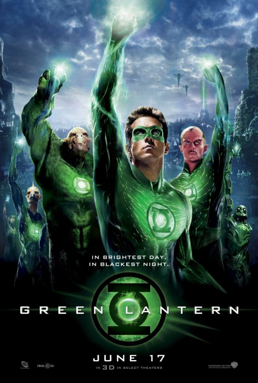 1000 piece jigsaw puzzle for the movie poster: Green Lantern (2011) ver14