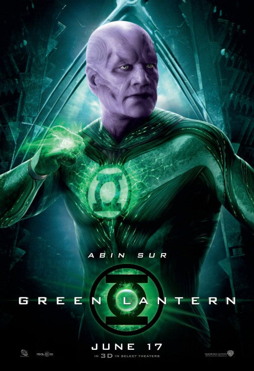 1000 piece jigsaw puzzle for the movie poster: Green Lantern (2011) ver17