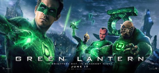 1000 piece jigsaw puzzle for the movie poster: Green Lantern (2011) ver20