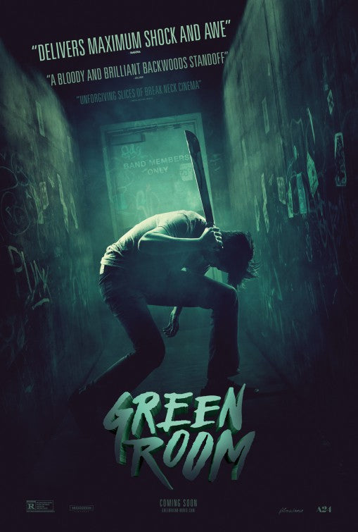 1000 piece jigsaw puzzle for the movie poster: Green Room (2016) ver2