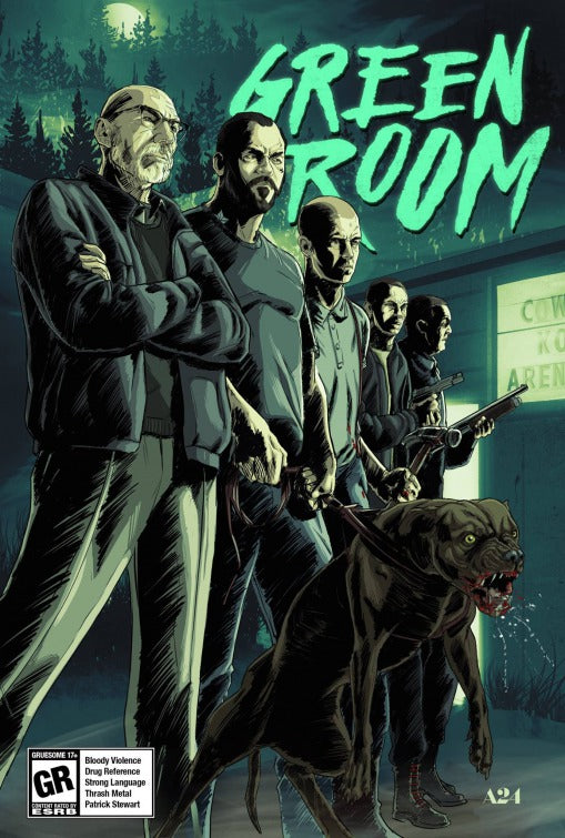 1000 piece jigsaw puzzle for the movie poster: Green Room (2016) ver5