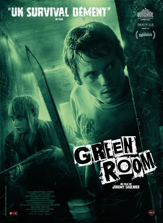 1000 piece jigsaw puzzle for the movie poster: Green Room (2016) ver7