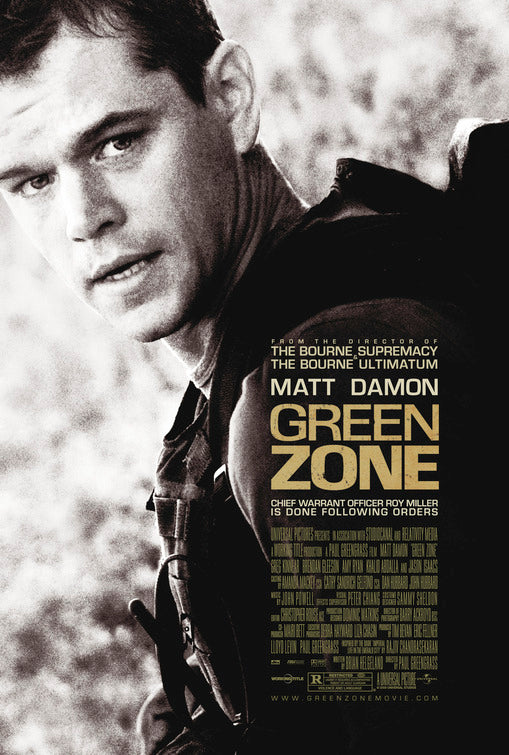 1000 piece jigsaw puzzle for the movie poster: Green Zone (2010)