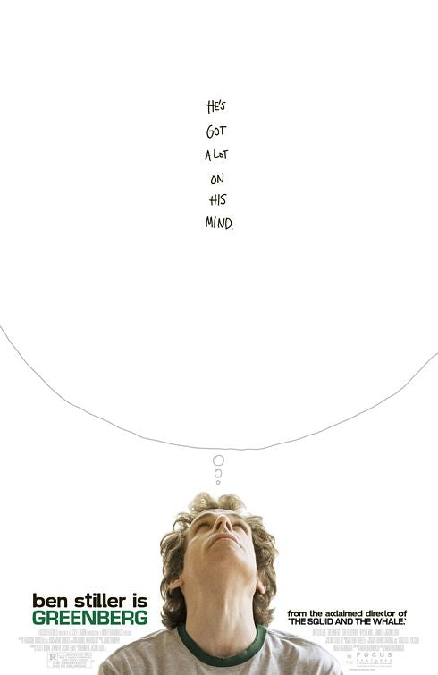 1000 piece jigsaw puzzle for the movie poster: Greenberg (2010)