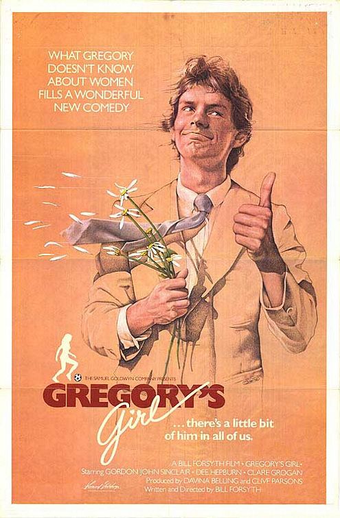 the movie poster: Gregory's Girl (1982) ver1