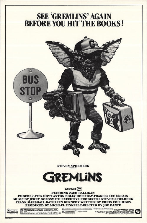 1000 piece jigsaw puzzle for the movie poster: Gremlins (1984) ver5