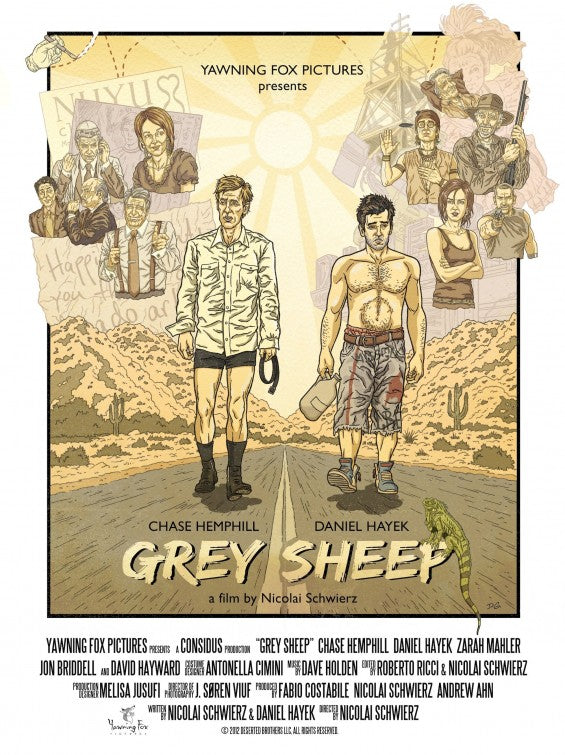 1000 piece jigsaw puzzle for the movie poster: Grey Sheep (2012)