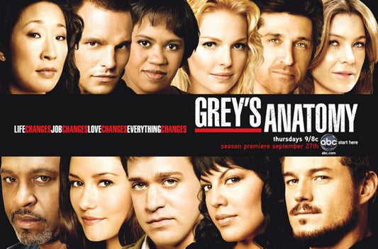 1000 piece jigsaw puzzle for tv poster: Grey's Anatomy, ver4