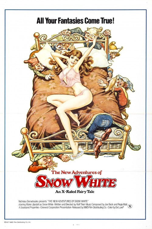 1000 piece jigsaw puzzle for the movie poster: The New Adventures of Snow White (1970) ver2