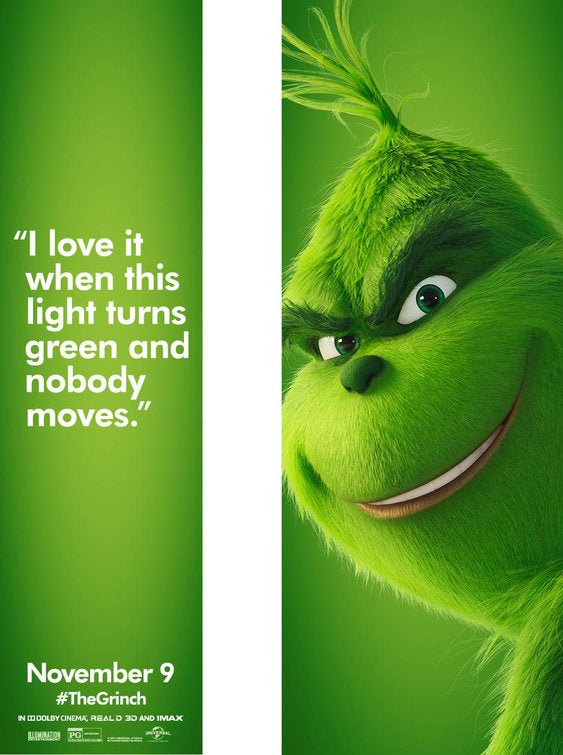 1000 piece jigsaw puzzle for the movie poster: The Grinch (2018) ver21