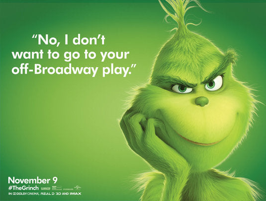 1000 piece jigsaw puzzle for the movie poster: The Grinch (2018) ver28