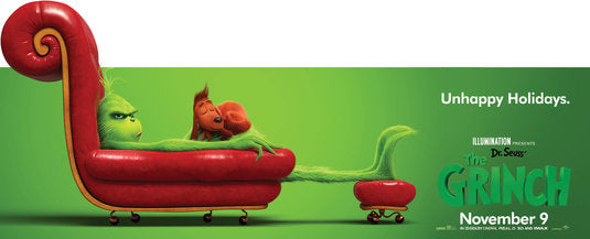 1000 piece jigsaw puzzle for the movie poster: The Grinch (2018) ver29