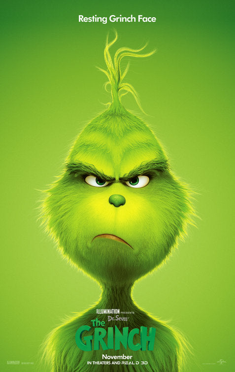 1000 piece jigsaw puzzle for the movie poster: The Grinch (2018) ver3