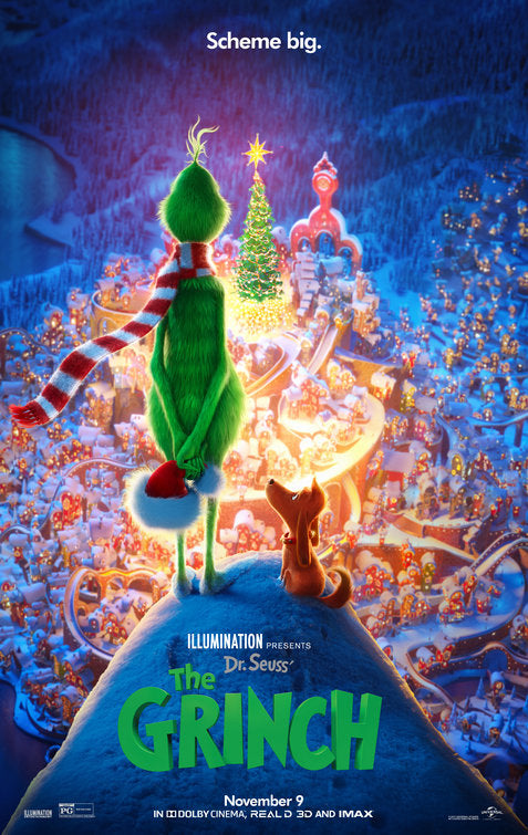 1000 piece jigsaw puzzle for the movie poster: The Grinch (2018) ver5