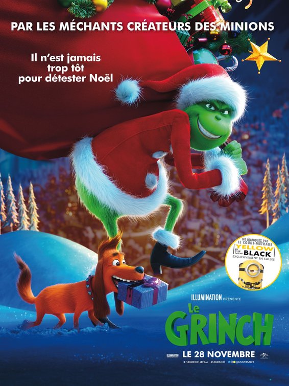 1000 piece jigsaw puzzle for the movie poster: The Grinch (2018) ver6