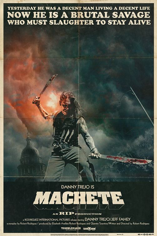 the movie poster: Grindhouse (2007) ver18