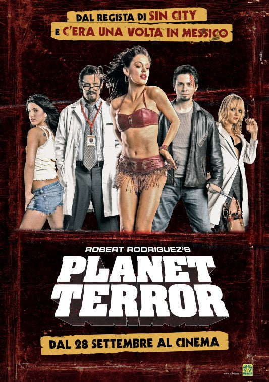 1000 piece jigsaw puzzle for the movie poster: Grindhouse (2007) ver21