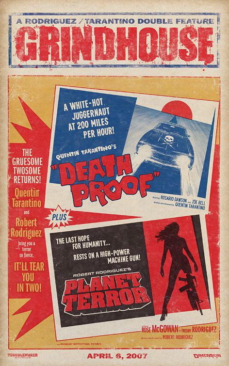 the movie poster: Grindhouse (2007) ver5