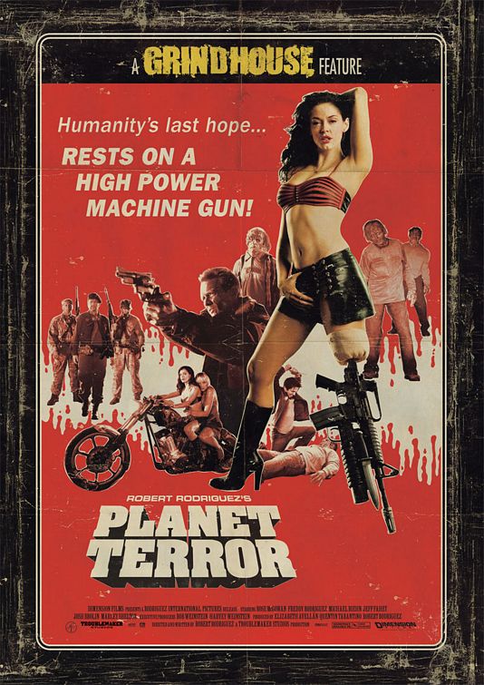 the movie poster: Grindhouse (2007) ver7