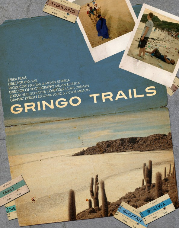 1000 piece jigsaw puzzle for the movie poster: Gringo Trails (2013)