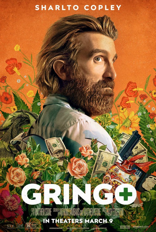 1000 piece jigsaw puzzle for the movie poster: Gringo (2018) ver7