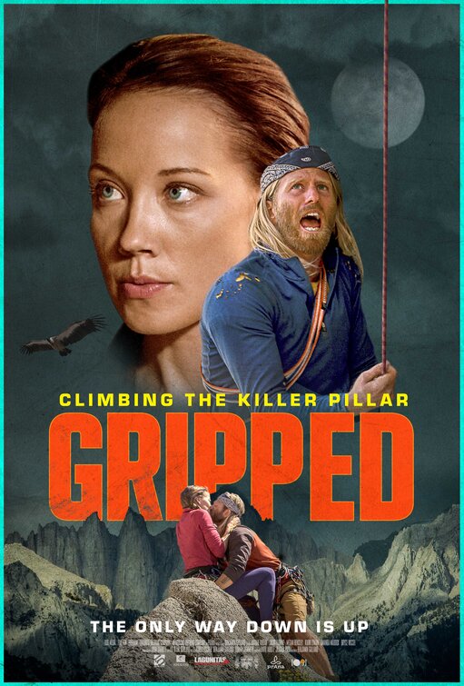 1000 piece jigsaw puzzle for the movie poster: Gripped: Climbing the Killer Pillar (2020)