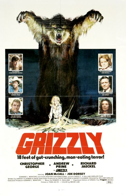 the movie poster: Grizzly (1976)