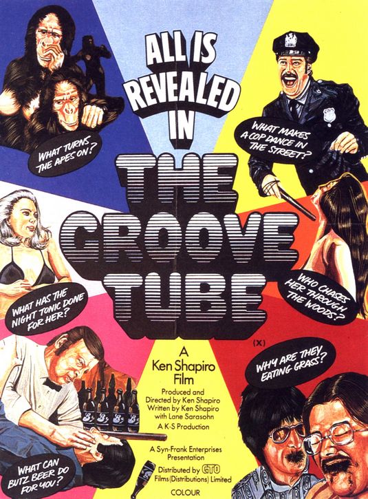 the movie poster: The Groove Tube (1974) ver2