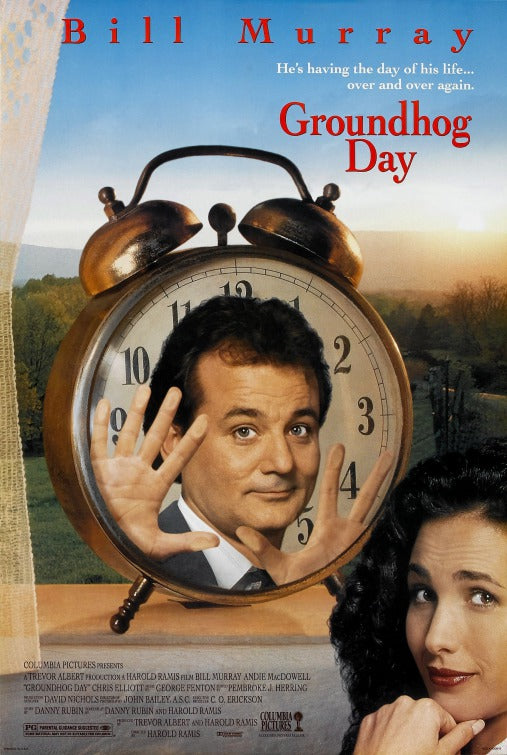 the movie poster: Groundhog Day (1993)