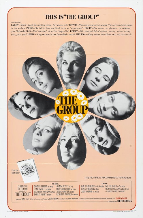 1000 piece jigsaw puzzle for the movie poster: The Group (1966)