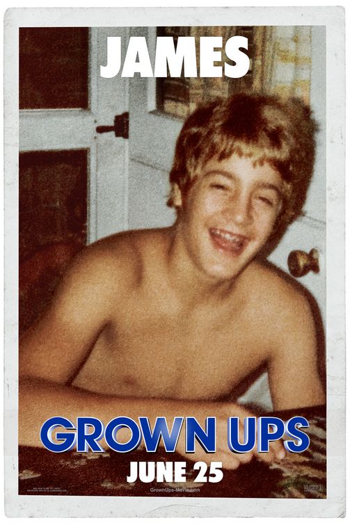 1000 piece jigsaw puzzle for the movie poster: Grown Ups (2010) ver4