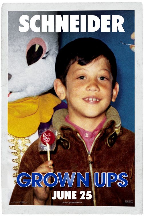 1000 piece jigsaw puzzle for the movie poster: Grown Ups (2010) ver6