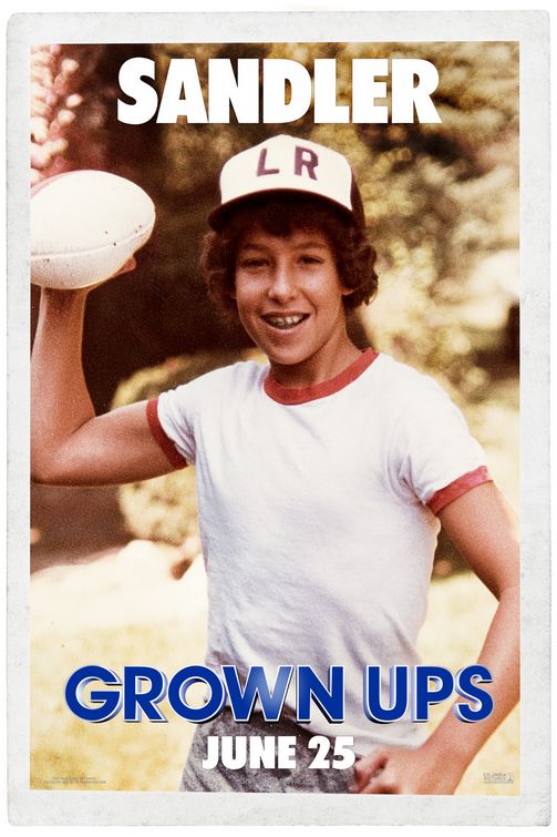 1000 piece jigsaw puzzle for the movie poster: Grown Ups (2010) ver8