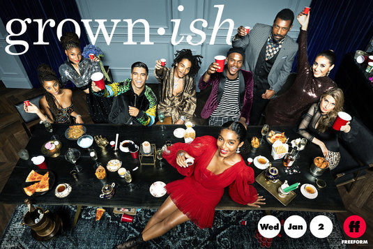 1000 piece jigsaw puzzle for tv poster: Grown-ish, ver2