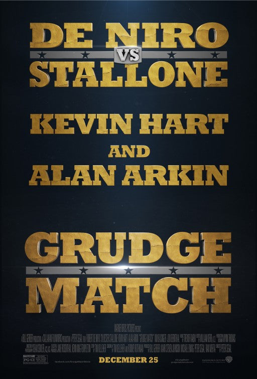 1000 piece jigsaw puzzle for the movie poster: Grudge Match (2013)