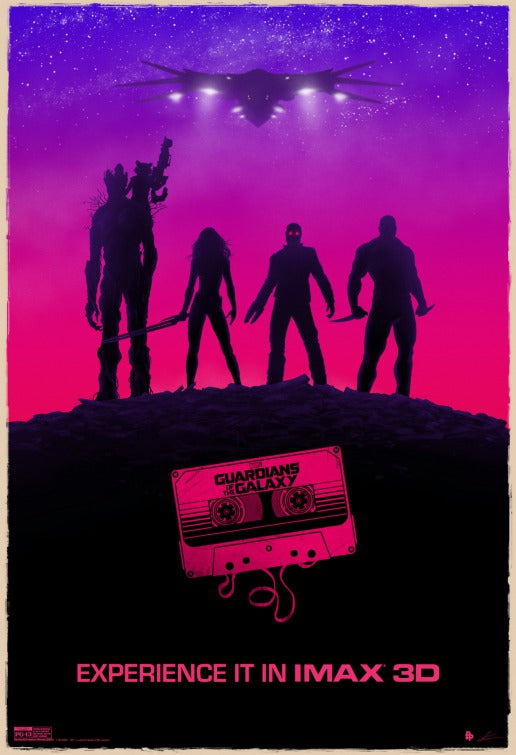 1000 piece jigsaw puzzle for the movie poster: Guardians of the Galaxy (2014) ver21