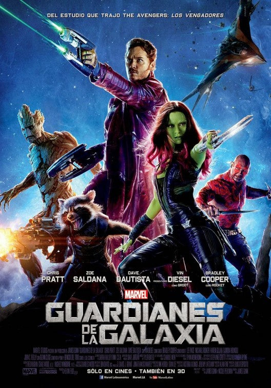 1000 piece jigsaw puzzle for the movie poster: Guardians of the Galaxy (2014) ver3
