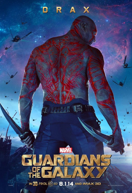 1000 piece jigsaw puzzle for the movie poster: Guardians of the Galaxy (2014) ver6
