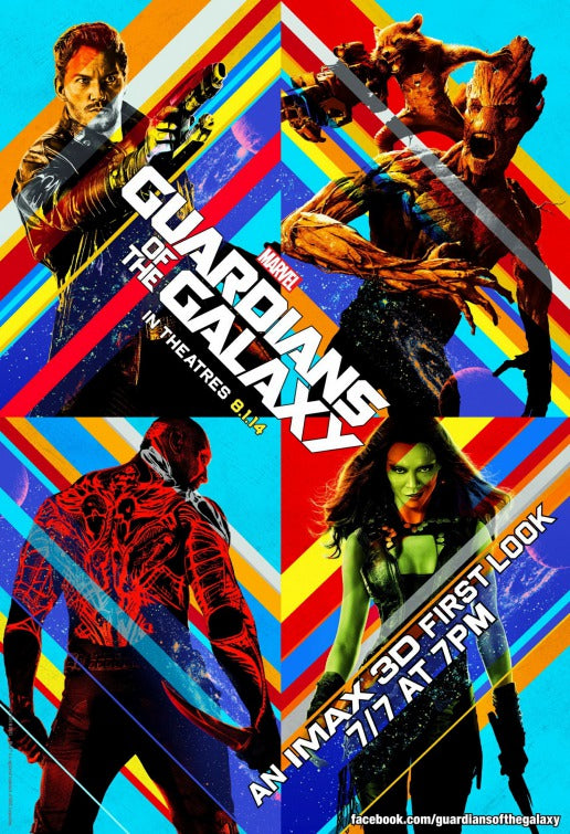 1000 piece jigsaw puzzle for the movie poster: Guardians of the Galaxy (2014) ver9