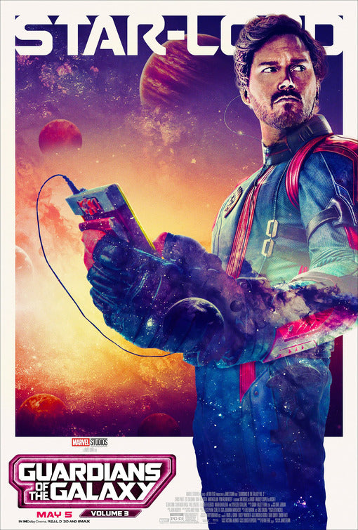 1000 piece jigsaw puzzle for the movie poster: Guardians of the Galaxy Vol. 3 (2023) ver13