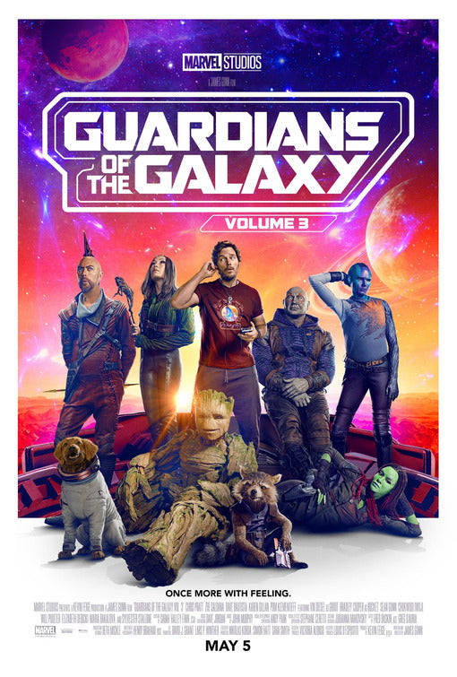 1000 piece jigsaw puzzle for the movie poster: Guardians of the Galaxy Vol. 3 (2023) ver2