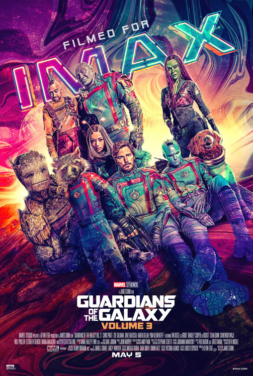 1000 piece jigsaw puzzle for the movie poster: Guardians of the Galaxy Vol. 3 (2023) ver3