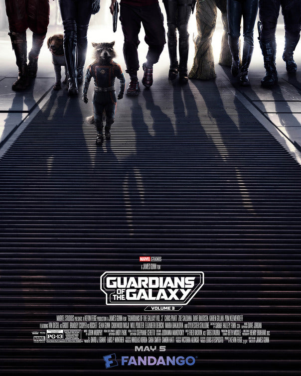1000 piece jigsaw puzzle for the movie poster: Guardians of the Galaxy Vol. 3 (2023) ver7