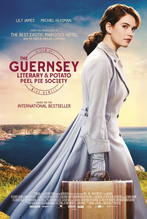 1000 piece jigsaw puzzle for the movie poster: The Guernsey Literary and Potato Peel Pie Society (2018)