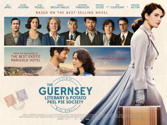 1000 piece jigsaw puzzle for the movie poster: The Guernsey Literary and Potato Peel Pie Society (2018) ver2