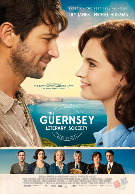 1000 piece jigsaw puzzle for the movie poster: The Guernsey Literary and Potato Peel Pie Society (2018) ver3