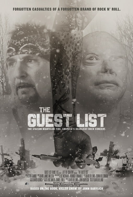 1000 piece jigsaw puzzle for the movie poster: The Guest List (2018)