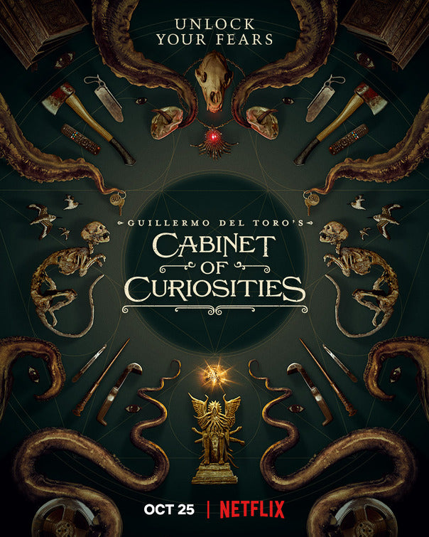 1000 piece jigsaw puzzle for tv poster: Guillermo del Toro's Cabinet of Curiosities